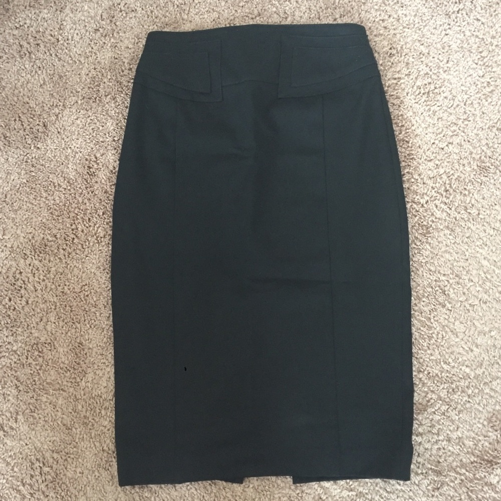 High-waist pencil skirt, size 4.